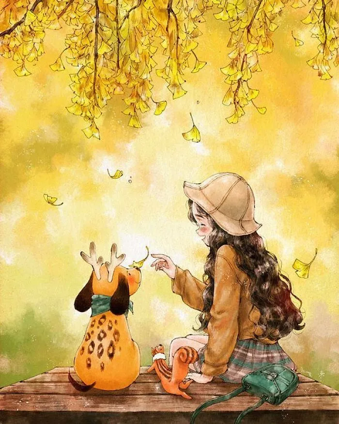 Happiness In Living Alone Revealed In 65 Illustrations By Korean Artist