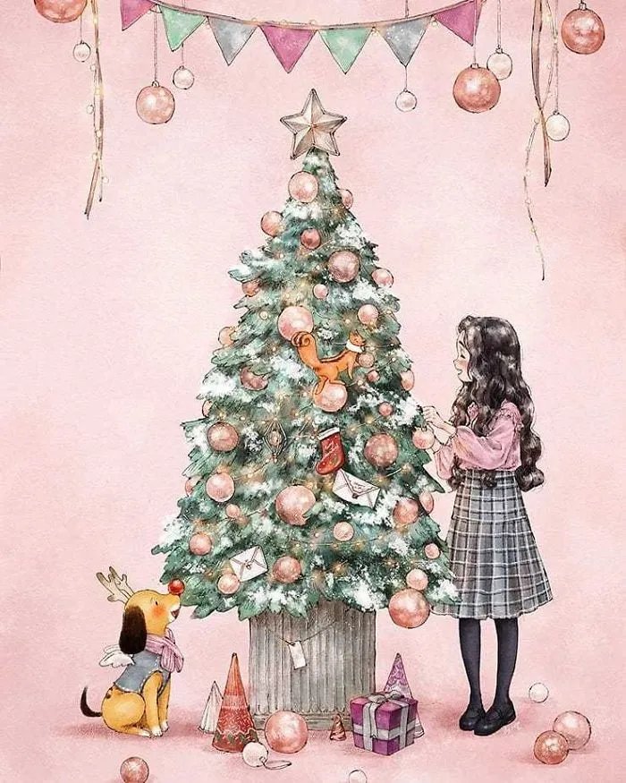 Happiness In Living Alone Revealed In 65 Illustrations By Korean Artist