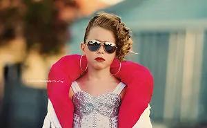 This 6 Year Old Dressed Like Pink’s Newest Album Cover Photo In Appreciation To Her And How Much She Connects To Her Songs.