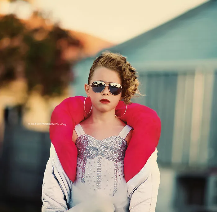 This 6 Year Old Dressed Like Pink’s Newest Album Cover Photo In Appreciation To Her And How Much She Connects To Her Songs.