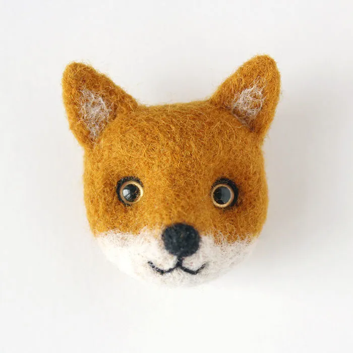 19 Of My Handmade Felted Animal Brooches