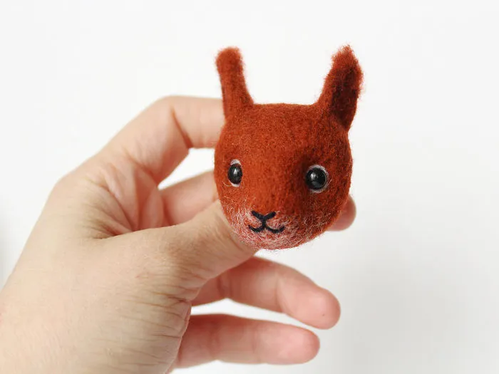 19 Of My Handmade Felted Animal Brooches