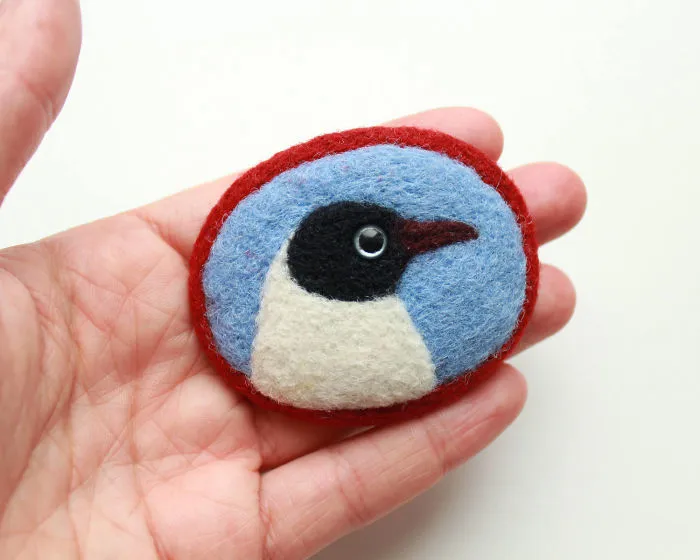 19 Of My Handmade Felted Animal Brooches