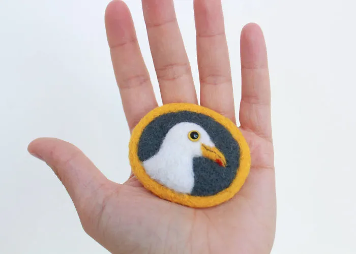 19 Of My Handmade Felted Animal Brooches
