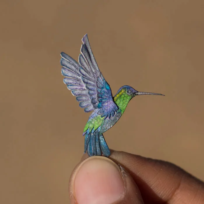 Hummingbird (Violet-Crowned Woodnymph)