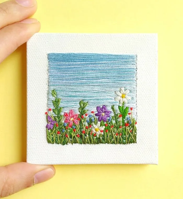 35 Colourful Landscapes That I Created Using Needle And Thread