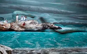 I Use Makeup To Create Stunning Landscapes...on Human Bodies