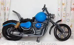 I've Never Had My Own Motorcycle, So I Decided To Make One Using Latex Balloons...