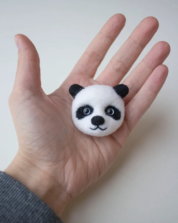 19 Of My Handmade Felted Animal Brooches
