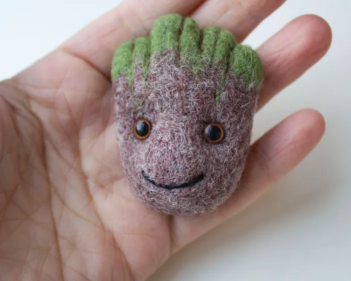 19 Of My Handmade Felted Animal Brooches