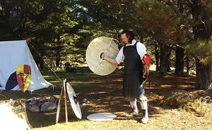 I'm A Modern Day Blacksmith Trying To Provide The Wider Public With The Historically Accurate Shields They So Desperately Need
