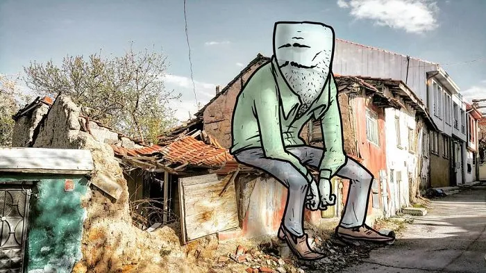 I’m An Architect Who Illustrates The Secret Life Of Giants In The Streets Of Turkish Cities