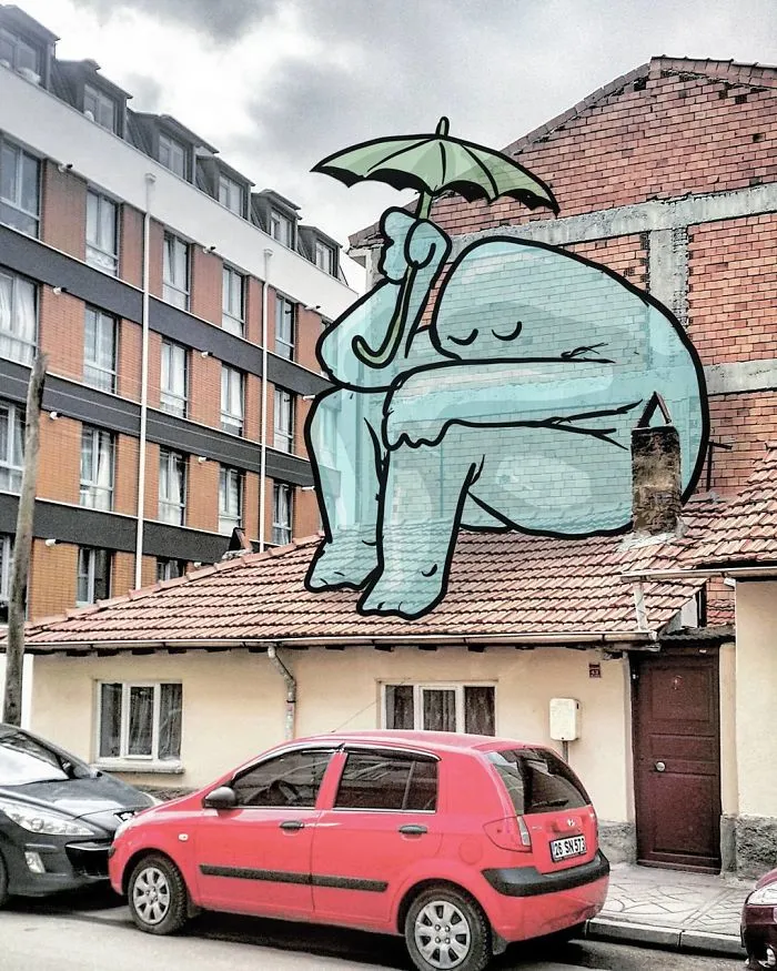 I’m An Architect Who Illustrates The Secret Life Of Giants In The Streets Of Turkish Cities