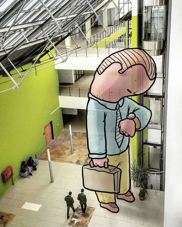 I’m An Architect Who Illustrates The Secret Life Of Giants In The Streets Of Turkish Cities