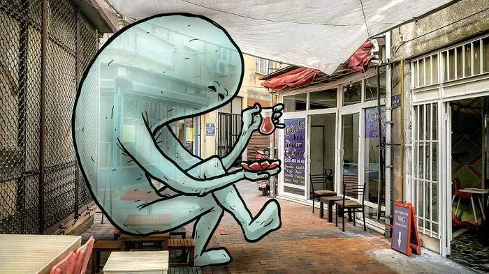 I’m An Architect Who Illustrates The Secret Life Of Giants In The Streets Of Turkish Cities