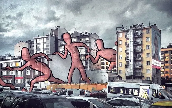 I’m An Architect Who Illustrates The Secret Life Of Giants In The Streets Of Turkish Cities