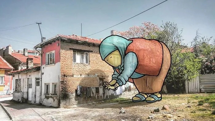 I’m An Architect Who Illustrates The Secret Life Of Giants In The Streets Of Turkish Cities