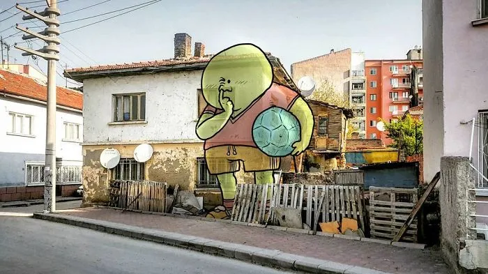 I’m An Architect Who Illustrates The Secret Life Of Giants In The Streets Of Turkish Cities