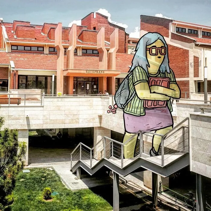 I’m An Architect Who Illustrates The Secret Life Of Giants In The Streets Of Turkish Cities