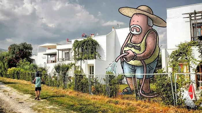 I’m An Architect Who Illustrates The Secret Life Of Giants In The Streets Of Turkish Cities