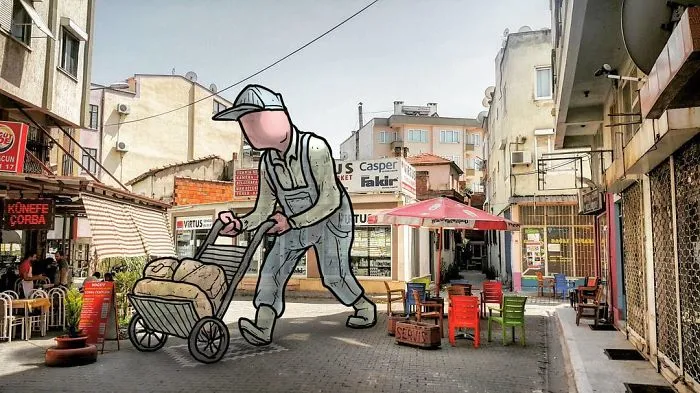 I’m An Architect Who Illustrates The Secret Life Of Giants In The Streets Of Turkish Cities