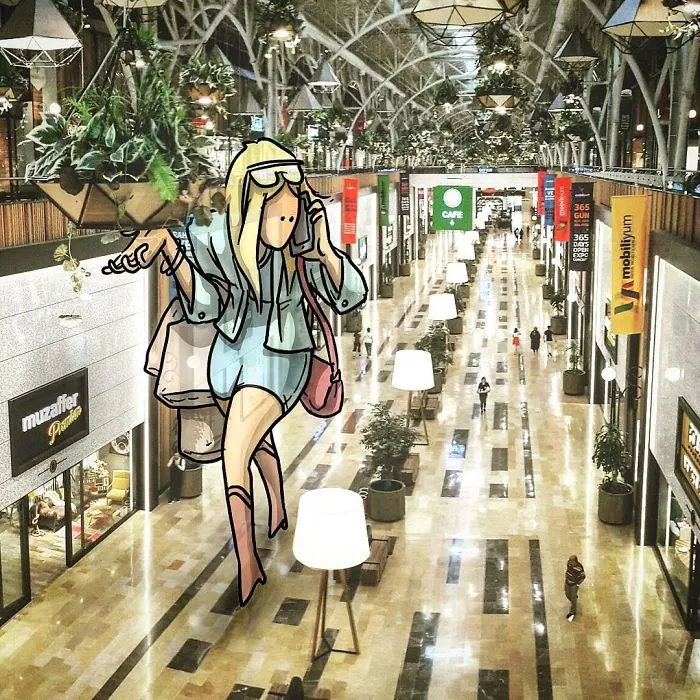 I’m An Architect Who Illustrates The Secret Life Of Giants In The Streets Of Turkish Cities