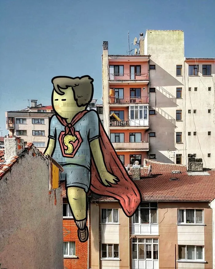 I’m An Architect Who Illustrates The Secret Life Of Giants In The Streets Of Turkish Cities