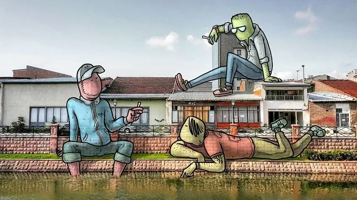 I’m An Architect Who Illustrates The Secret Life Of Giants In The Streets Of Turkish Cities
