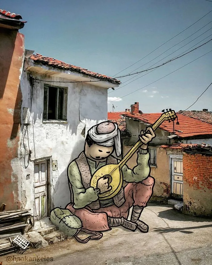 I’m An Architect Who Illustrates The Secret Life Of Giants In The Streets Of Turkish Cities