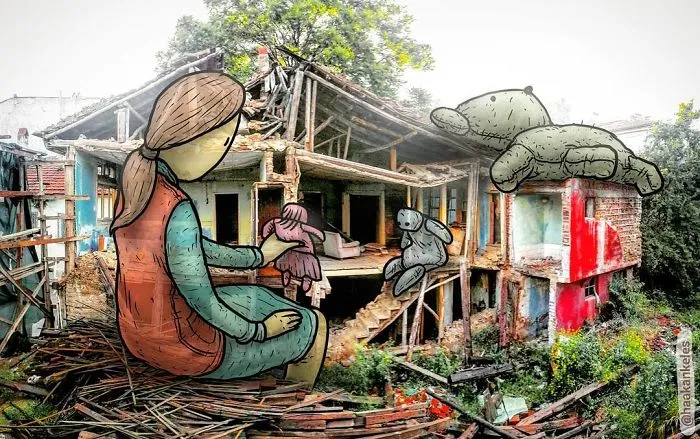 I’m An Architect Who Illustrates The Secret Life Of Giants In The Streets Of Turkish Cities
