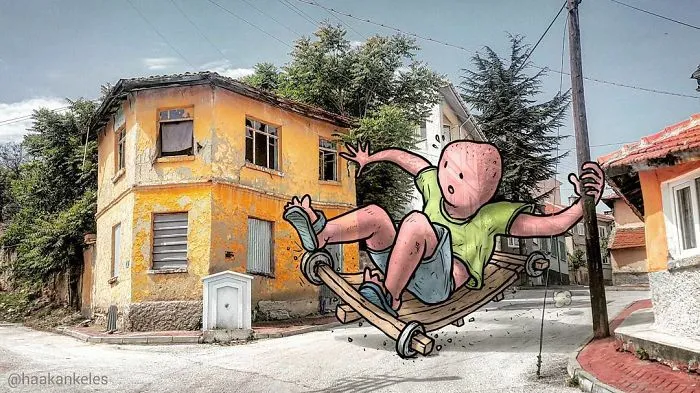 I’m An Architect Who Illustrates The Secret Life Of Giants In The Streets Of Turkish Cities
