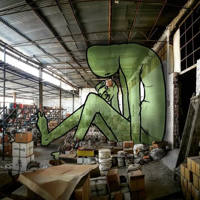 I’m An Architect Who Illustrates The Secret Life Of Giants In The Streets Of Turkish Cities
