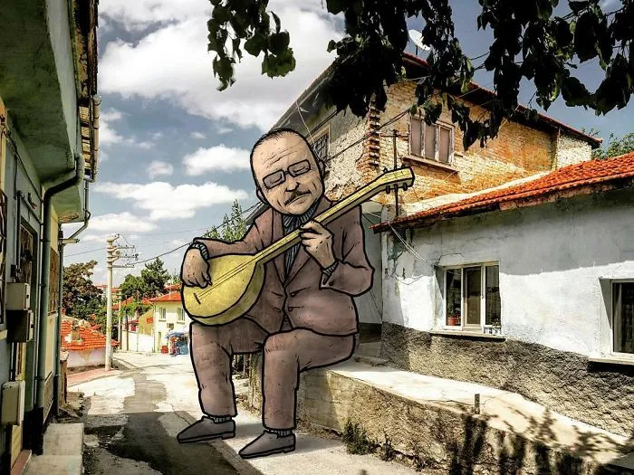 I’m An Architect Who Illustrates The Secret Life Of Giants In The Streets Of Turkish Cities