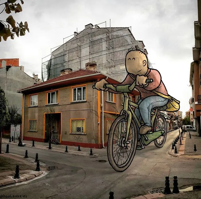 I’m An Architect Who Illustrates The Secret Life Of Giants In The Streets Of Turkish Cities