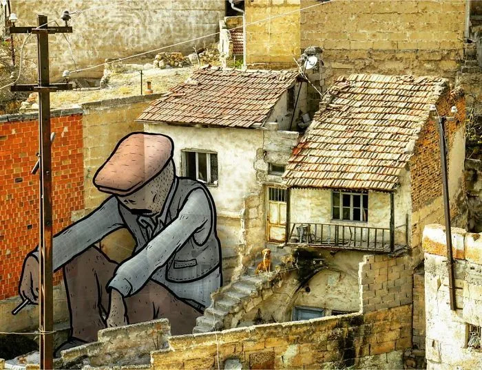 I’m An Architect Who Illustrates The Secret Life Of Giants In The Streets Of Turkish Cities