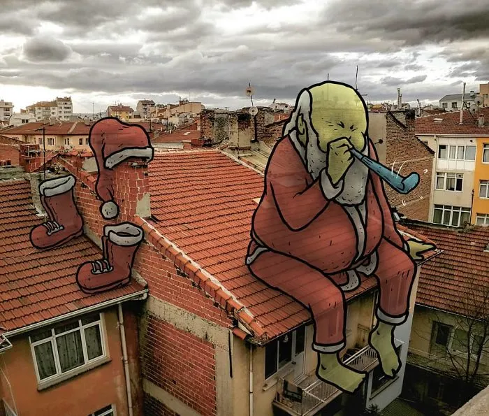 I’m An Architect Who Illustrates The Secret Life Of Giants In The Streets Of Turkish Cities