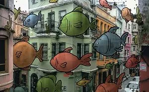I’m An Architect Who Illustrates The Secret Life Of Giants In The Streets Of Turkish Cities