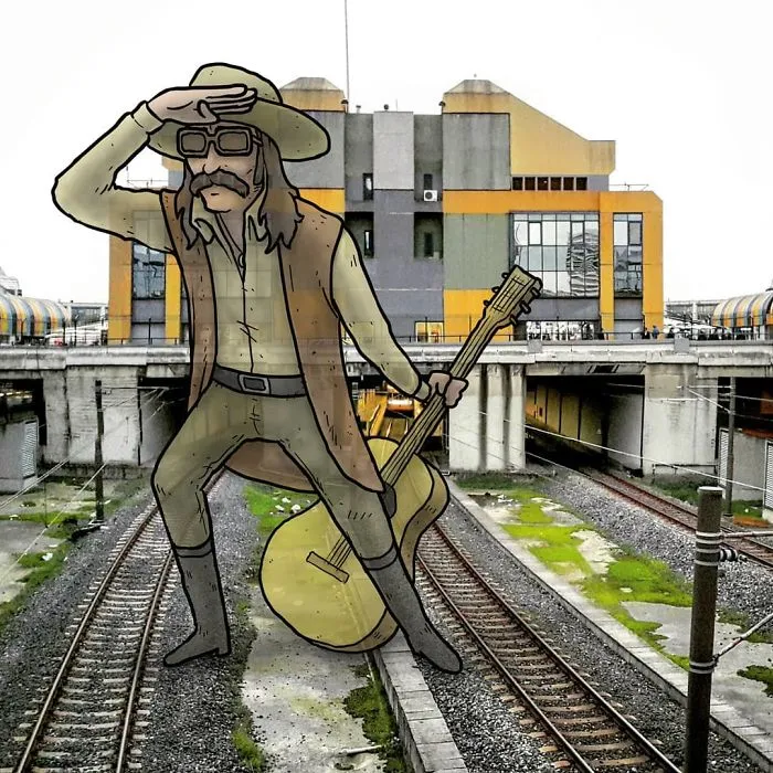 I’m An Architect Who Illustrates The Secret Life Of Giants In The Streets Of Turkish Cities