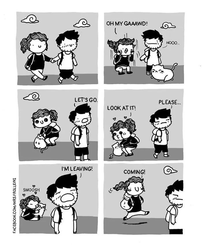 49 Little Wholesome Comics Inspired By My Relationship With My Boyfriend And My Daily Struggles