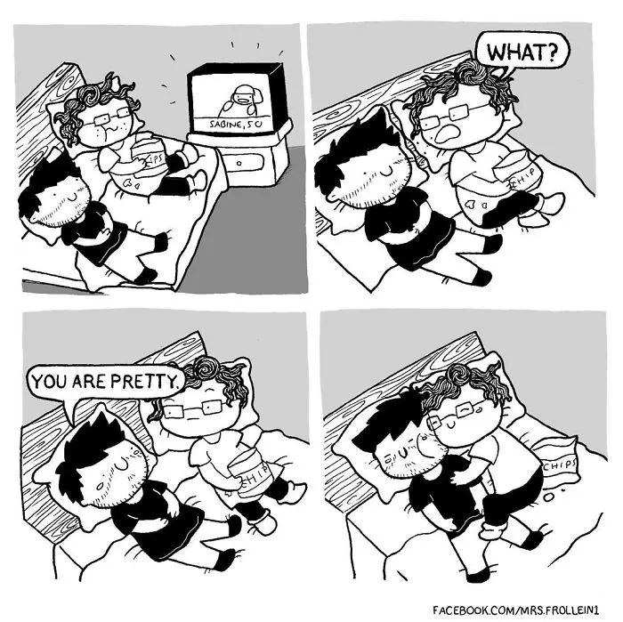 49 Little Wholesome Comics Inspired By My Relationship With My Boyfriend And My Daily Struggles