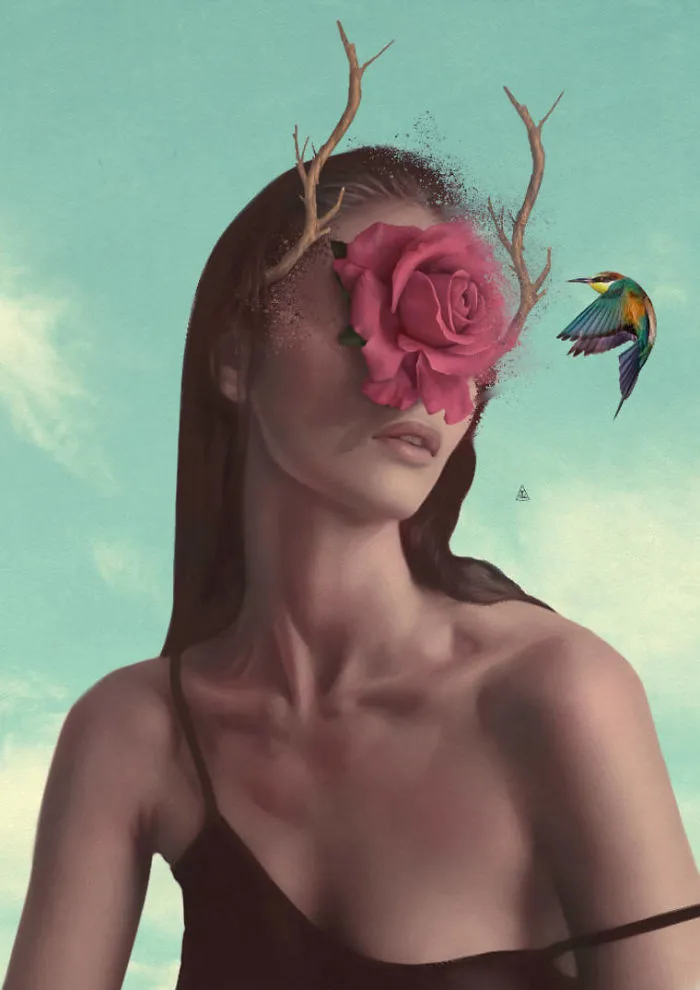 Turkish Illustrator Creates Surreal Artworks That Will Haunt Your Broken Heart