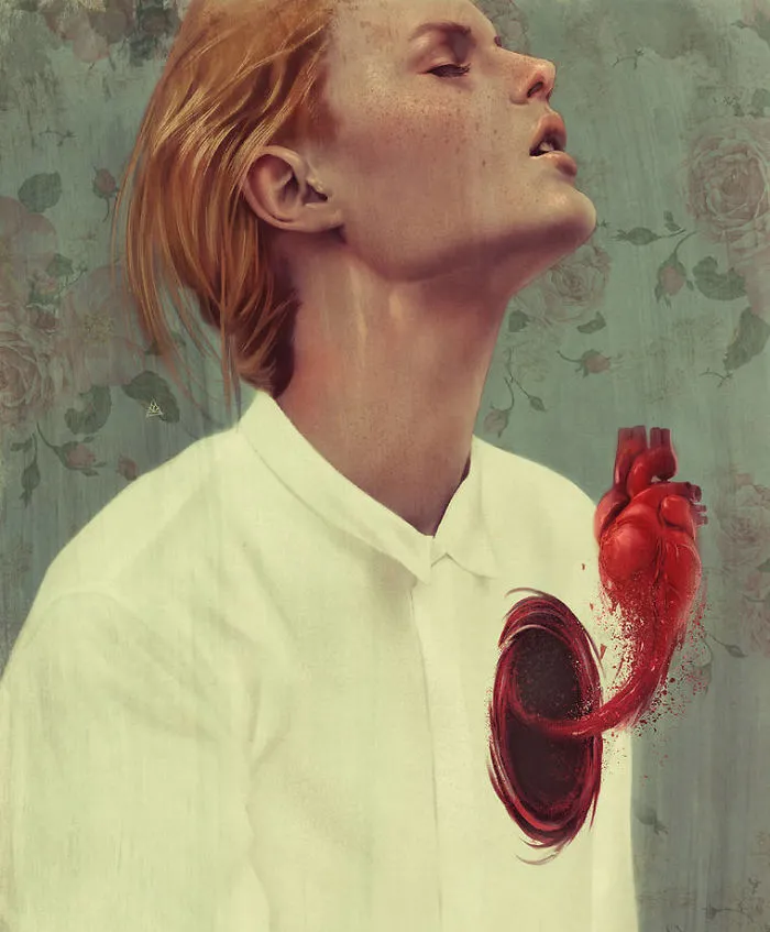 Turkish Illustrator Creates Surreal Artworks That Will Haunt Your Broken Heart