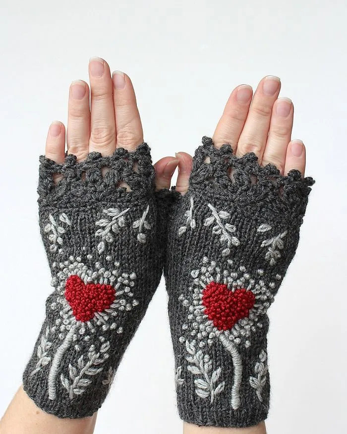 I Make Embroidered Mittens And Gloves That Will Keep Your Hands Warm