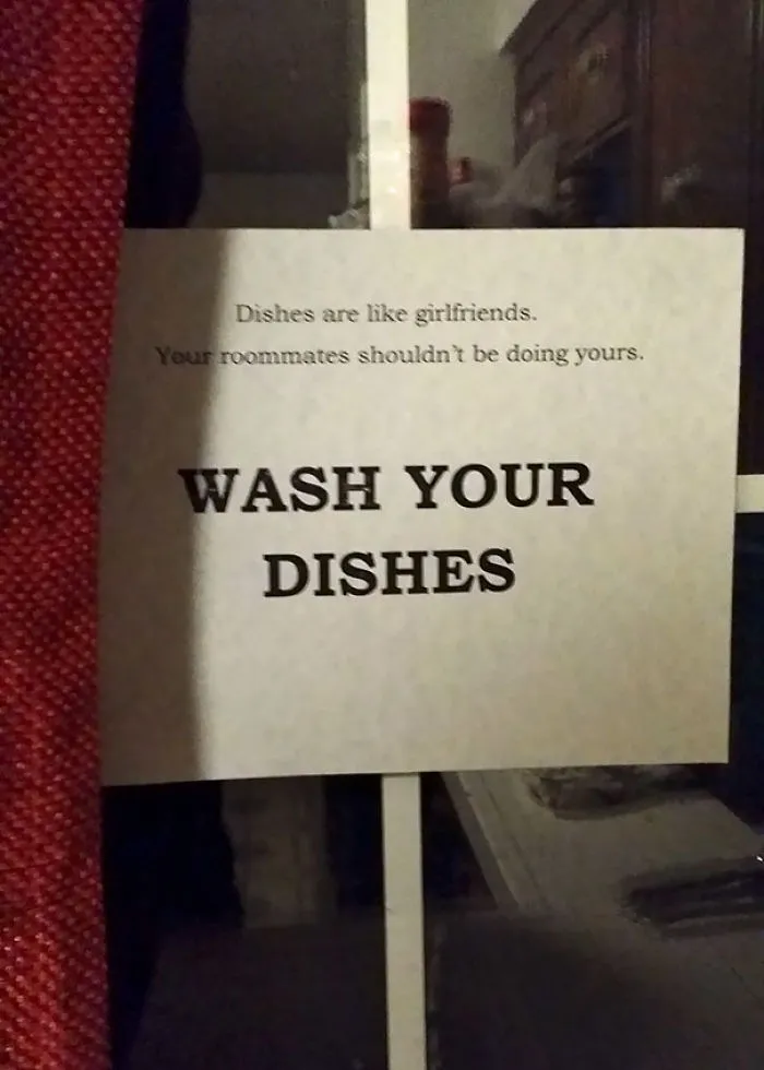 Here's Hoping My Housemates Have A Sense Of Humor