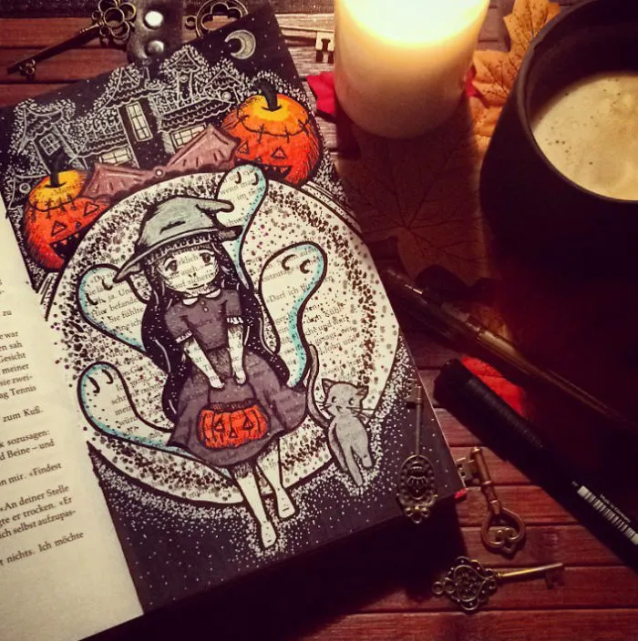 I Use Old Books To Create Art (Part 2)