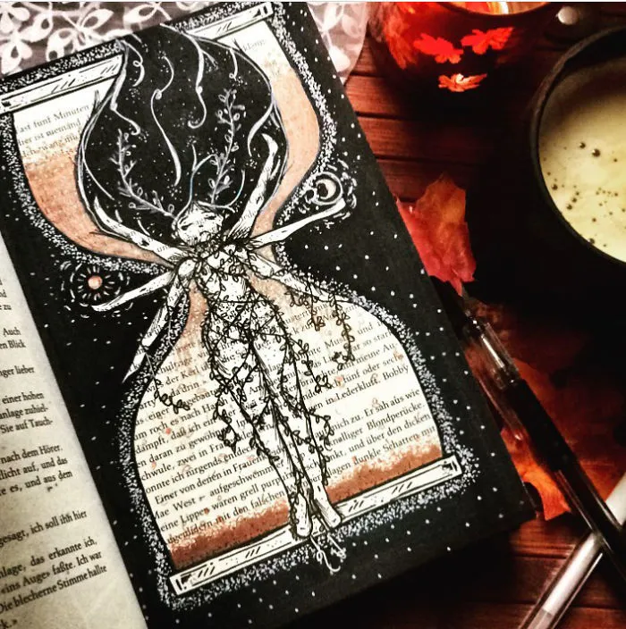I Use Old Books To Create Art (Part 2)