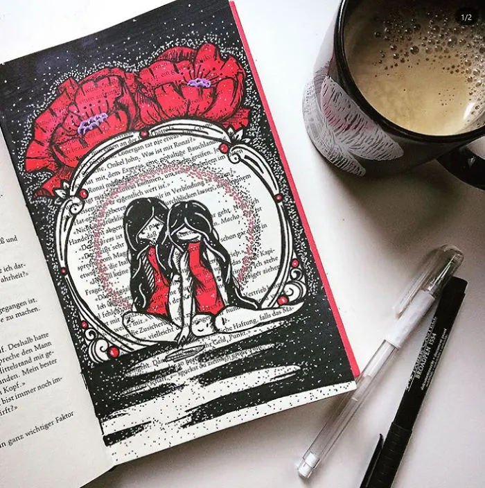 I Use Old Books To Create Art (Part 2)