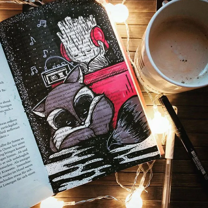 I Use Old Books To Create Art (Part 2)