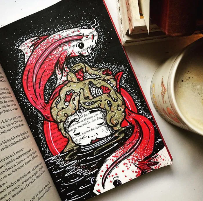 I Use Old Books To Create Art (Part 2)