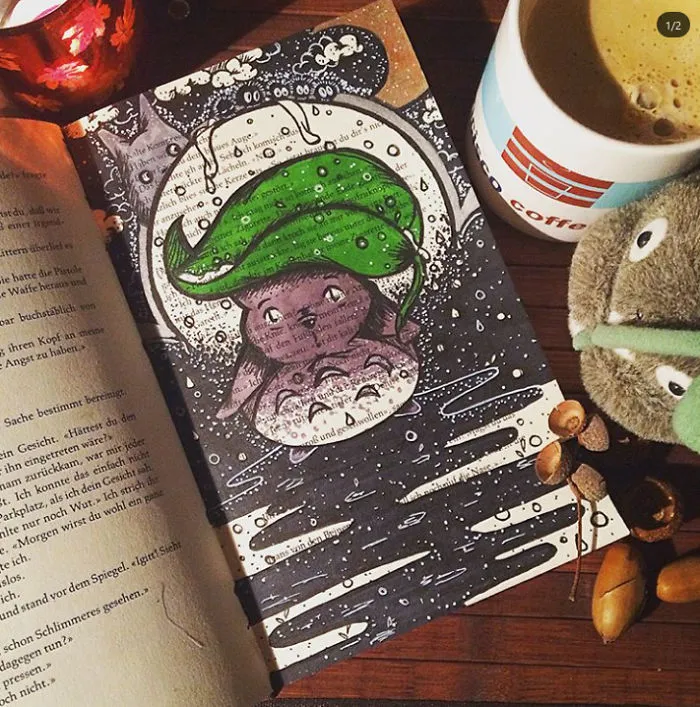 I Use Old Books To Create Art (Part 2)